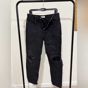 Zara Charcoal Denim Jeans